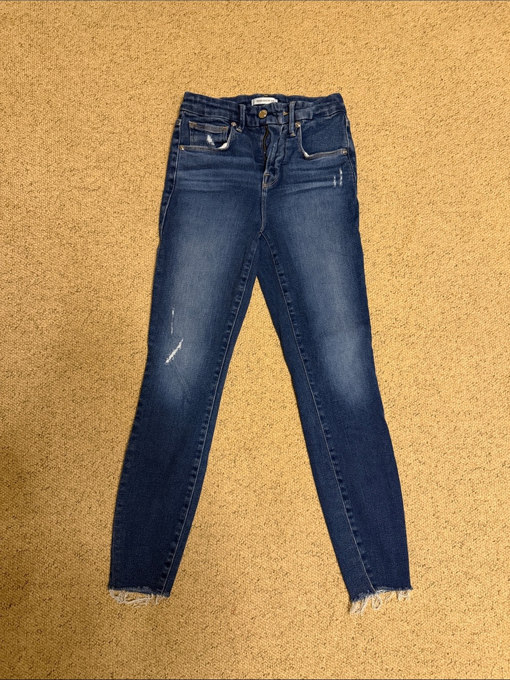 Good American Good Legs Crop